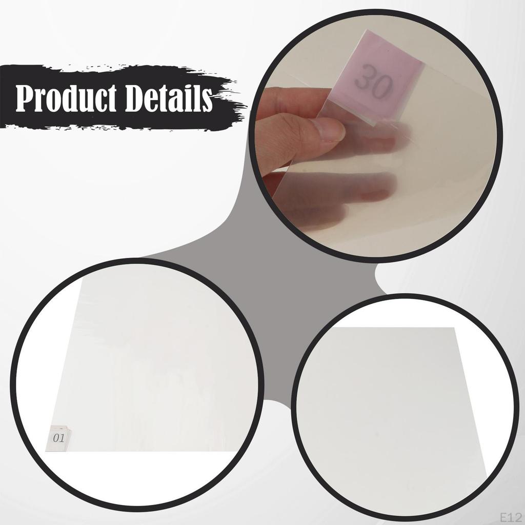 Sticky Mats Adhesion 30Sheets Corridors Home Tacky Pads Floor for Crafting Sports Venues