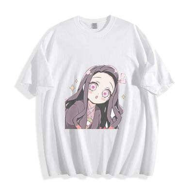 T-shirt Nezuko Kamado di Demon Slayer - Maglietta Unisex con Design Sparkle Chibi