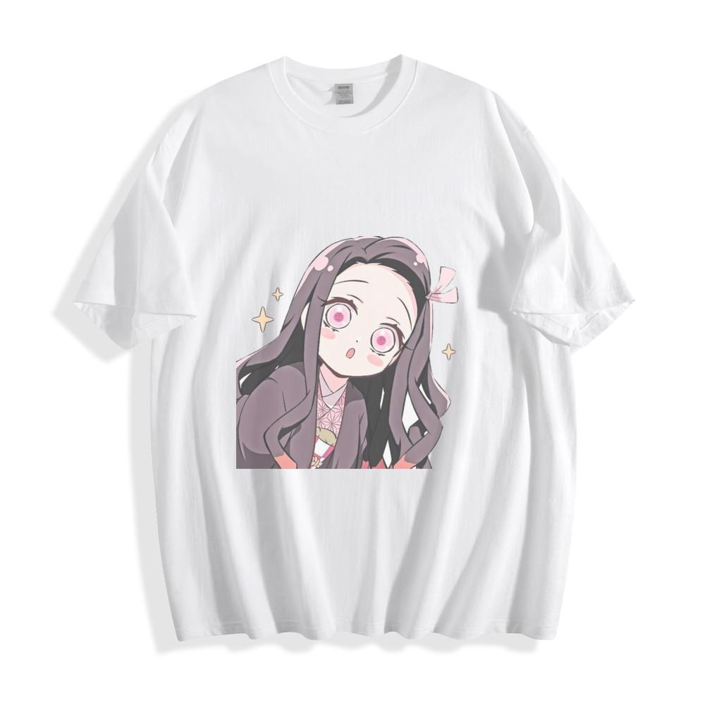 DemonSlayer Nezuko Kamado T-Shirt - Chibi Sparkle Design Unisex Tee