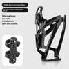 Tool & Drill Free Silicone Bicycle Water Bottle Cage 1 Set Colorful Cycling Holder for Mountain Bike Outdoor Adventures