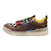 Disney X Li Ning Toy Story Durable Breathable Low-Top Sneakers Women sneakers Brown Yellow AGCS282-1