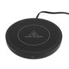 Electric Cup Warmer Round Shape Black Automatic Temperature Control Desktop Electric Mug Warmer