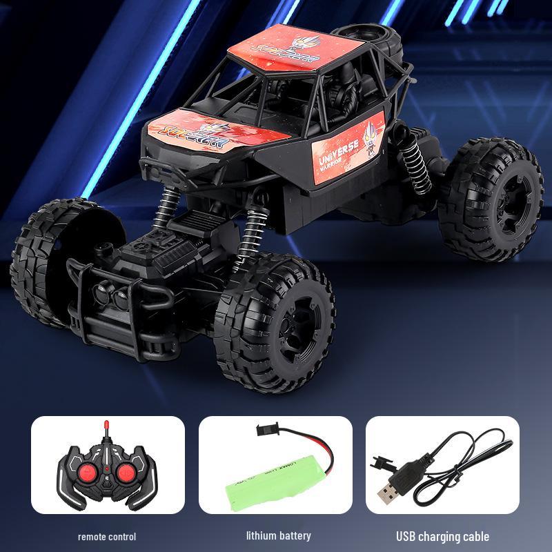 

Хит TikTok Мультяшный Ультрамен Внедорожный Альпинистский Перезаряжаемый Электрический Игрушечный Автомобиль на Радиоуправлении для Мальчиков Large Color Box Package