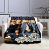 Classic Movie Scarface Blanket Flange Warm Blanket Soft and Comfortable Blanket Home Travel Blanket Bed Linings Birthday Gift