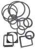 EVA Speaker Sealing Gasket Rings - Sizes Available: 3'', 4'', 5'', 6'', 8'', 10'' - Ideal for Car Speaker Installation