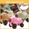Squishy Capybara Car Toy Elongation Sliding Decompression Toys Gift Christmas
