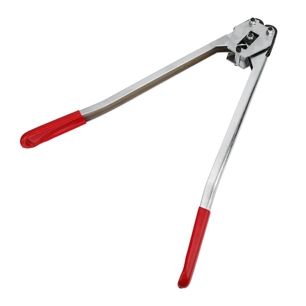 Manual PPCelsiusPET Strap Strapping Tool Red Packing Machine Set for 12.19mm Strap