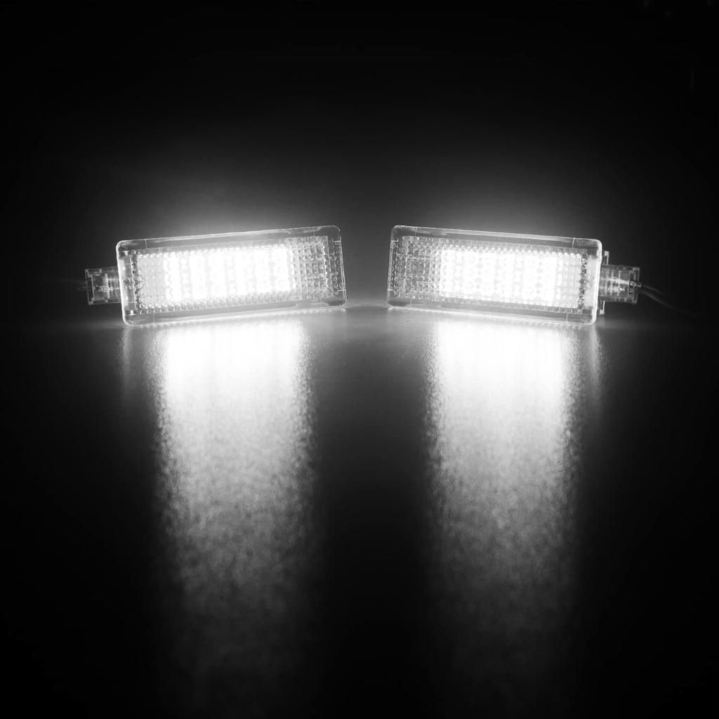 2xLED Door Courtesy Footwell Interior Lights Luggage Puddle Trunk Glove Box Lamp For BMW X6 E71 F16 X5 E70 F15 X3 E83 F25 X1 E84