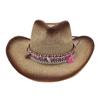 Straw Cowboy HAT Outback Western Mens Womens Cowboy  Hat