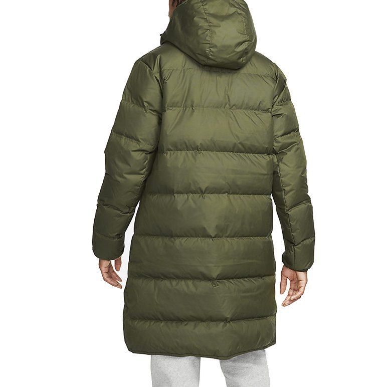 Nike Down Jackets Men's Army Green Hooded Moderate Other DD6789-326