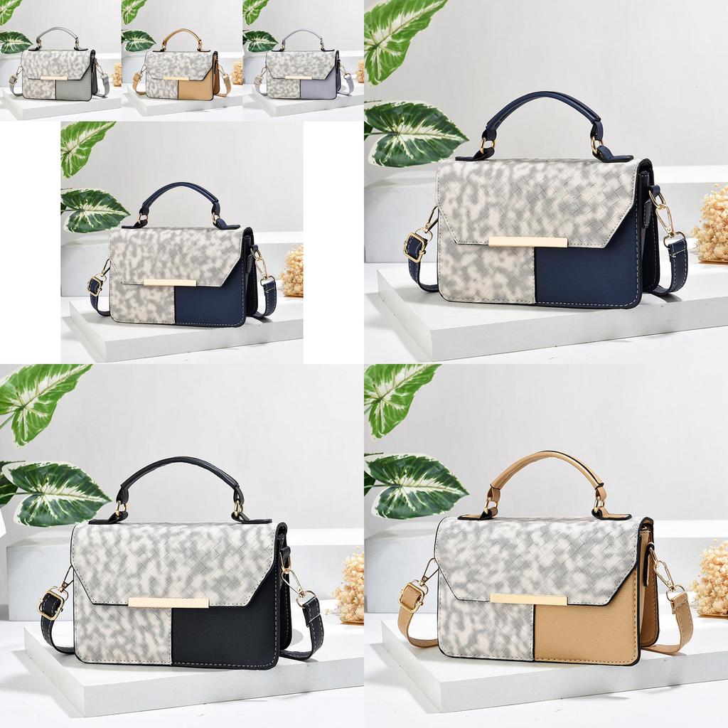 Trendy Pu Small Square Crossbody Bag Versatile Shoulder Handbag For Commuting