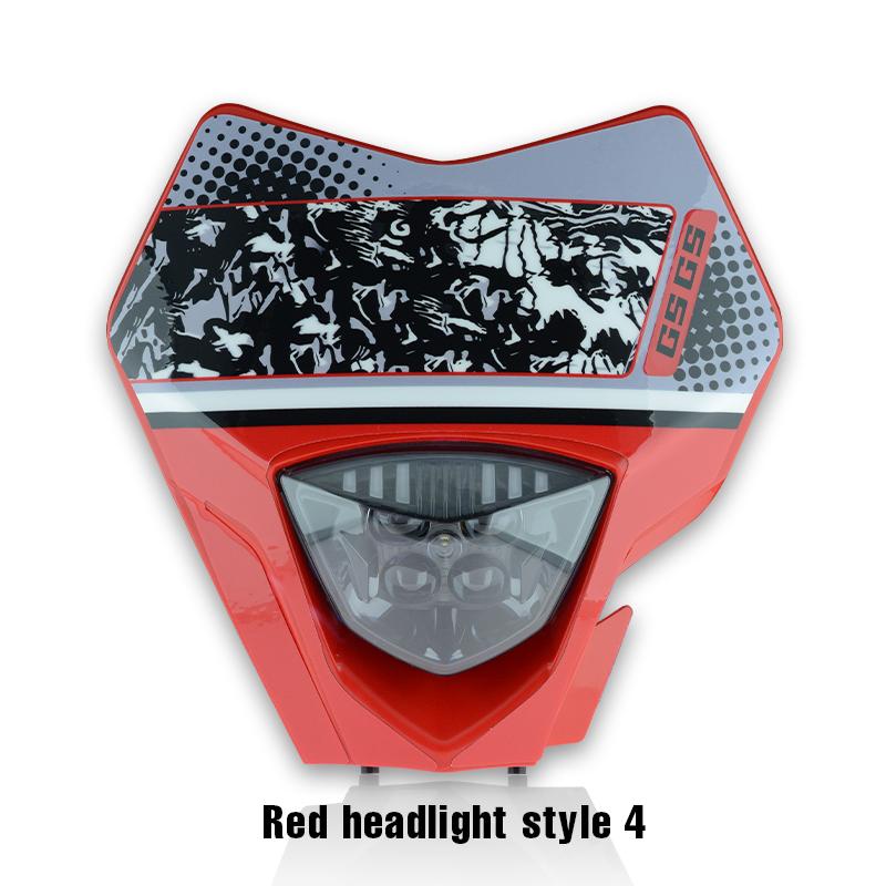 MCHMFG Motorcycle Crystal LED Headlight Headlamp For GASGAS - EC    Enduro Motorcycle