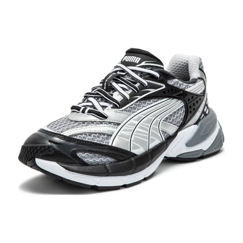 Puma Velophasis Phased Casual Lightweight Shock Absorbing Low Top Lifestyle Shoes Unisex sneaker White Gray 389365-09