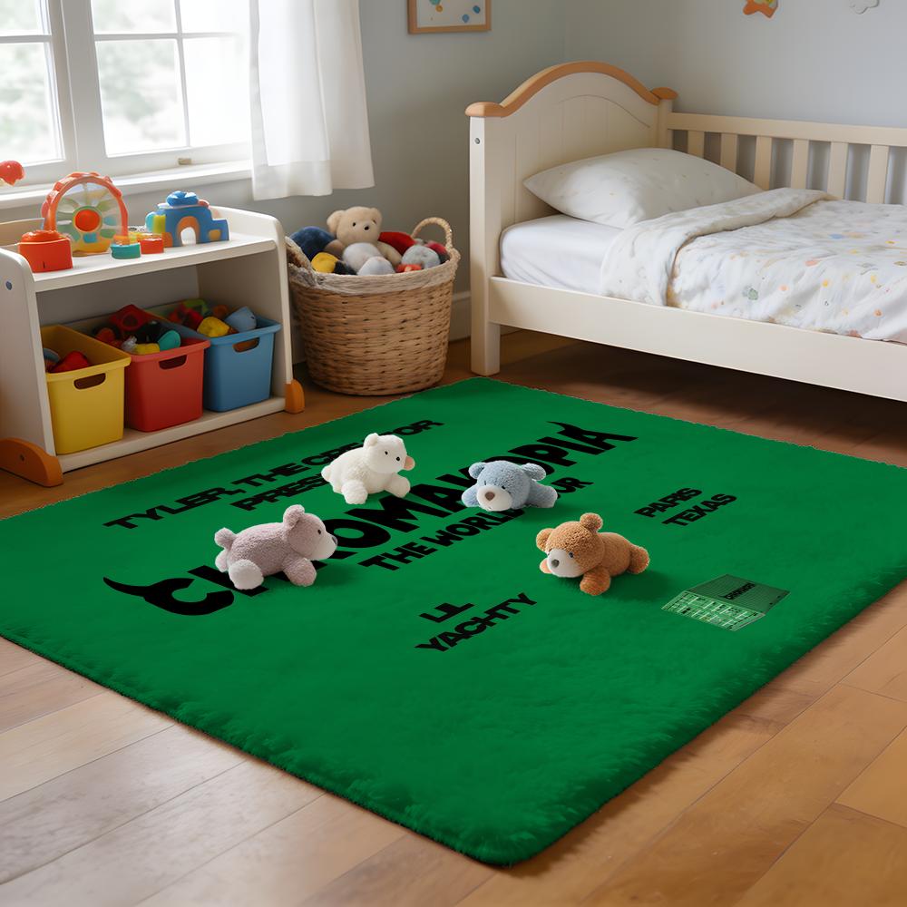 Floor Mat Soft Flannel Rug Non-Slip Absorbent Mat Bathroom Bedroom Home Decor CHROMAKOPIA like Him Hip Pop Artist Rapper Music
