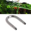 Aquarium-Luftschlauch Edelstahl-Verbinder U-Form Fisch für Tank Luftschlauch Direktversand