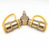 Propane Y-splitter  Adapter 1/4 Inch Connector  For Rv Trailer And Camping Propane Hose