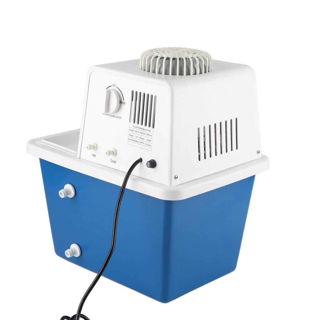 Circulating Water Vacuum Pump for Research Equipment PTFE Type Lift 8 Meters 180W 60L minUS Plug 110V