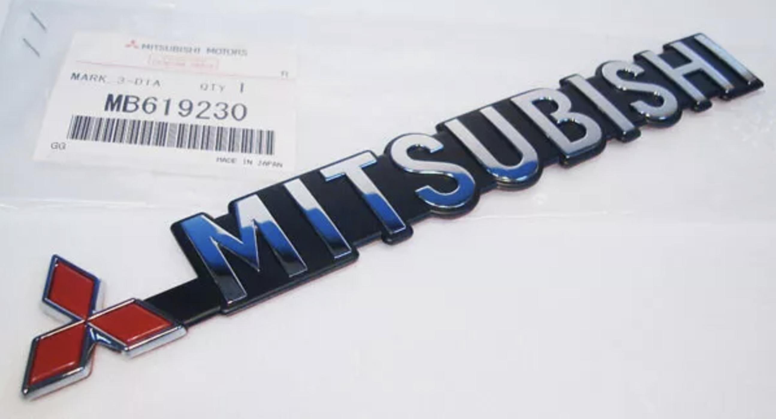 

Mitsubishi MB619230 Emblem MARK THREE-DIA MITSUBISHI OEM Genuine Car Parts Japan