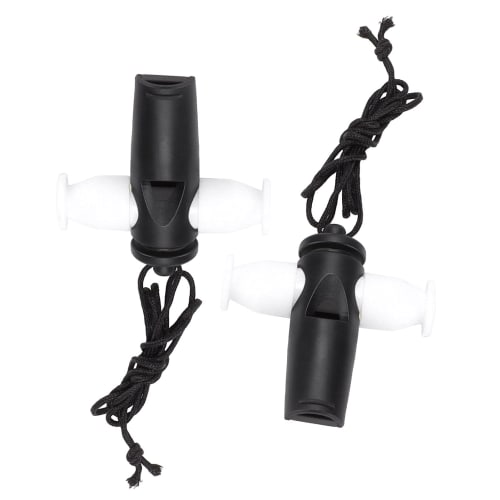 Samba Whistles, Musical Instrument Toys, Set of 2, ABS Plastic with Nylon Rope, for Kids, Samba Whistles, Samba Whistles, Musical Instrument Toys, Whi