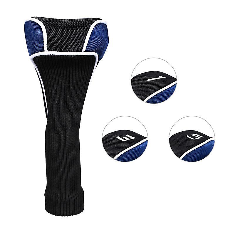 1 Set Golfs Clubs Head Covers Set Headcover Drivers Fairway Protective Covers Accessories