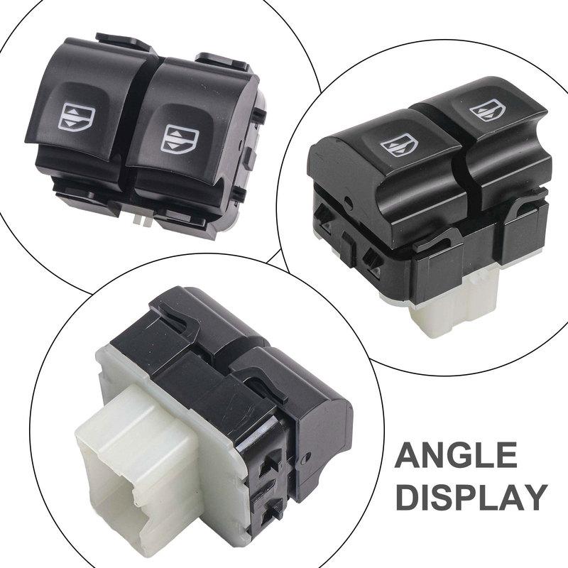OEM Replacement Electric Power Window Switch for Renault For Clio MK4 and Trafic Models Fits Parts 254110431R & 254118044R