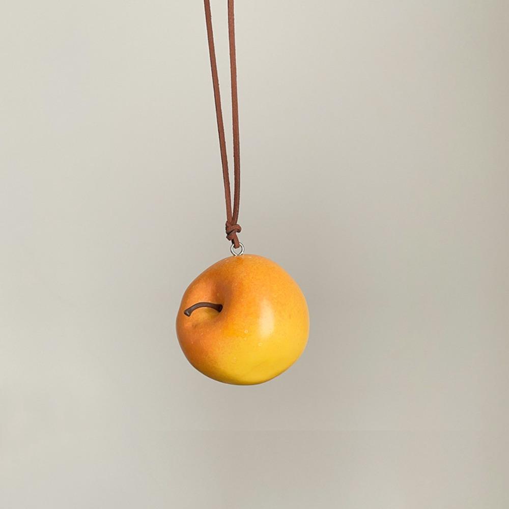 Multicolor Simulation Fruit Pendant DIY Long Necklace 2025 New Sweater Chain  Gift