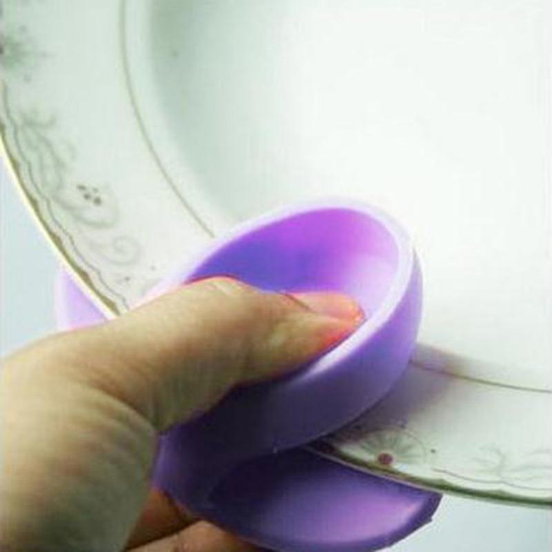 Microwave Heat Insulation Clamp Kitchen Silicone Heat Insulation Gloves Silicone Mini Anti-scalding Bowl Clamp Bowl Holder Tray Clamp