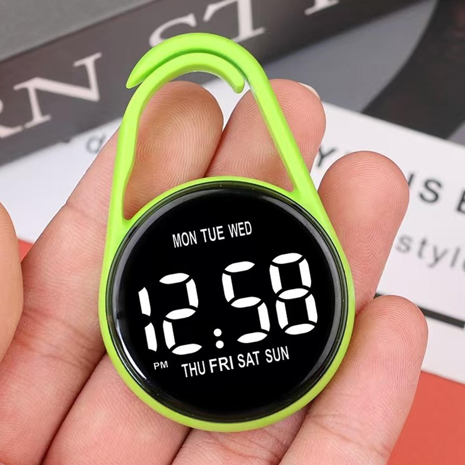 

MultiFunctional Mini Touch Screen Electronic Digital Clock With Waterproof Design And Eye Protections Night Light світло-сірого кольору