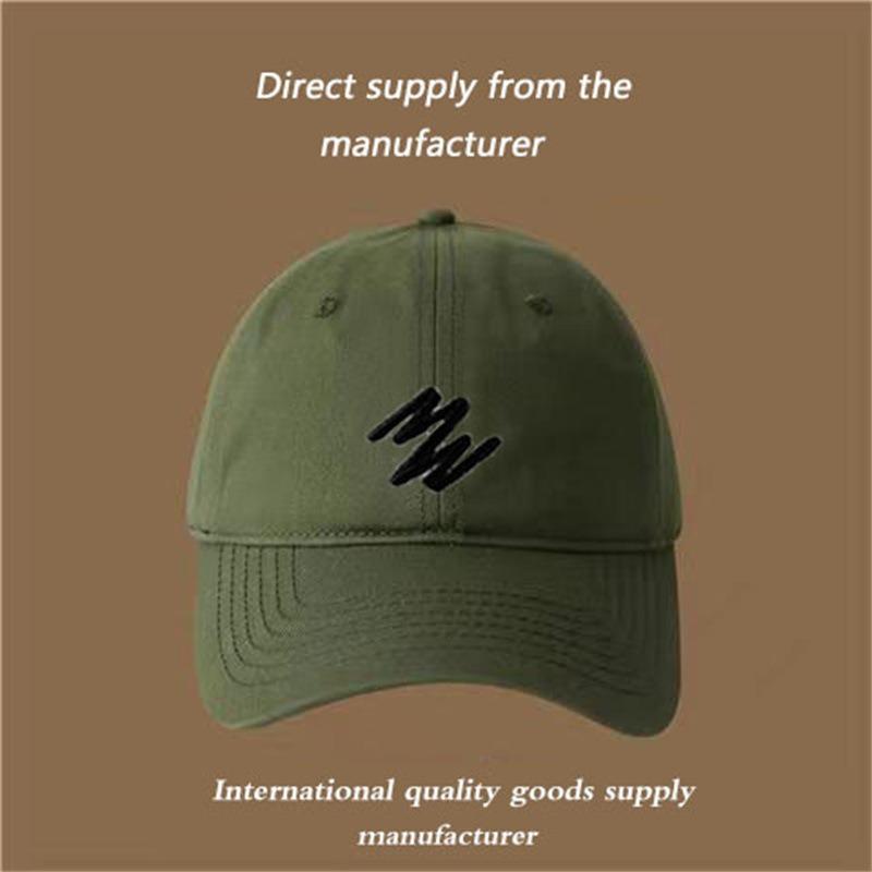 Deep top big head circumference letter baseball cap women's versatile fashion embroidery sunscreen showing face small eaves sunshade cap