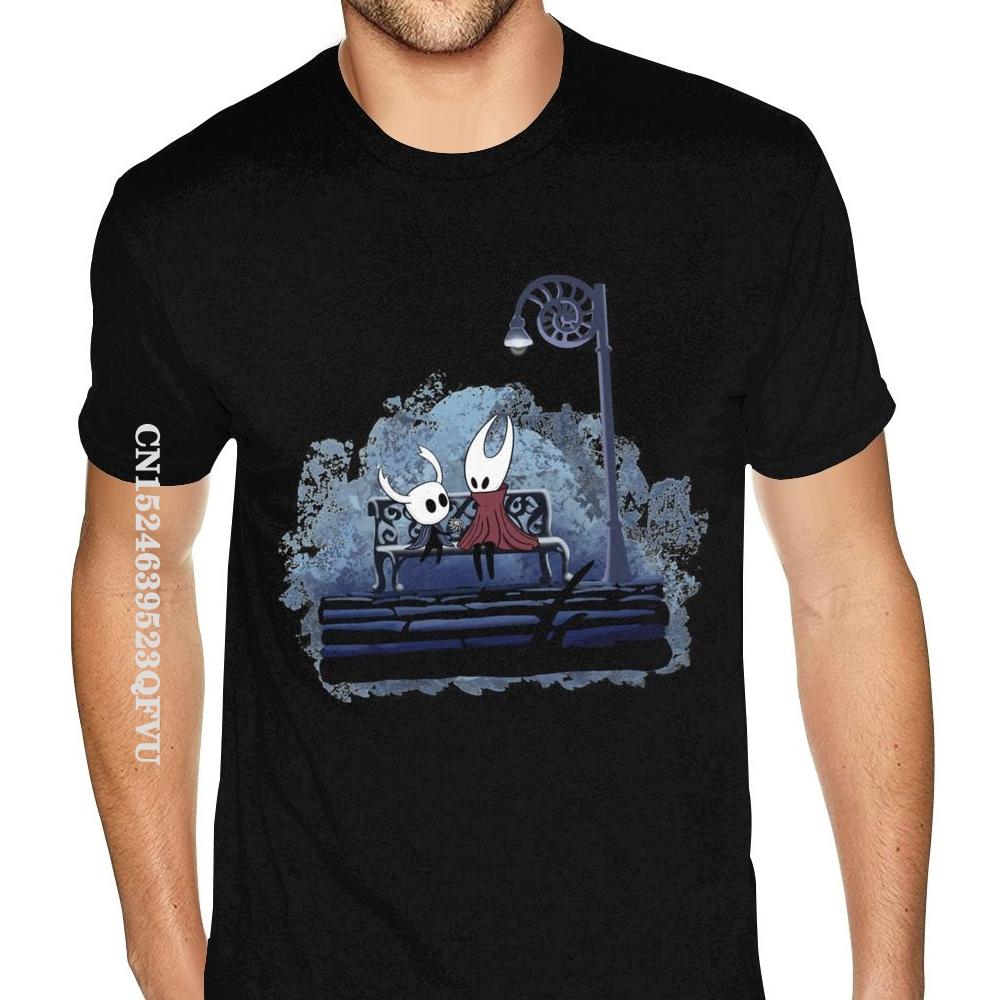 Grafika Ghost Knight Hollow Knight Zábavná hra Klasické tričko Unisex Skull Grafika Gothic Anime Tričko HipHop Print Trička