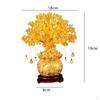 Money Tree Statue ,Lucky Figurine, Ornament Wealth Sculpture for Study Room