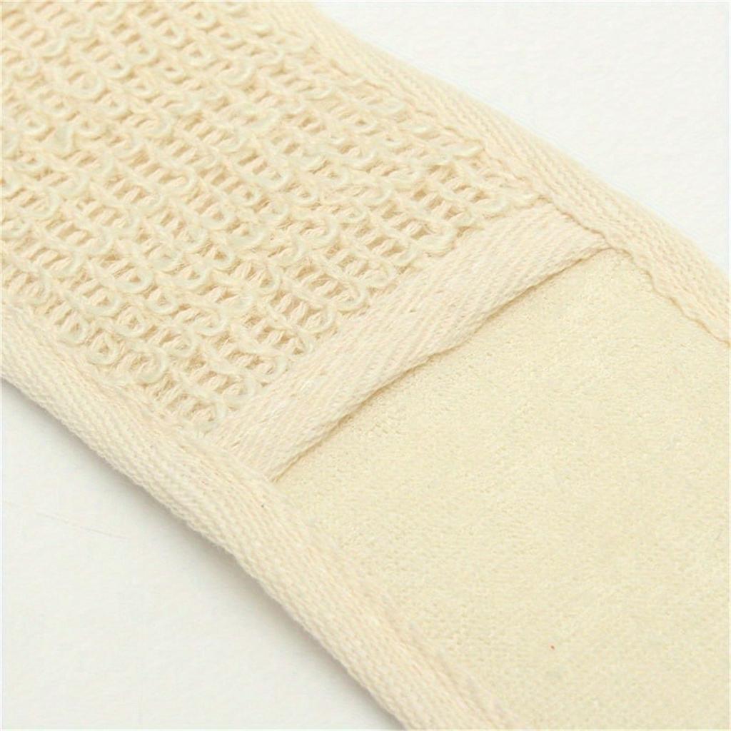 1pc Exfoliating Bath Towel Luffa Sponge Towel For Body Scrub & Back Scrubber, Body Scrub With Luffa And Exfoliating Cream For Shower