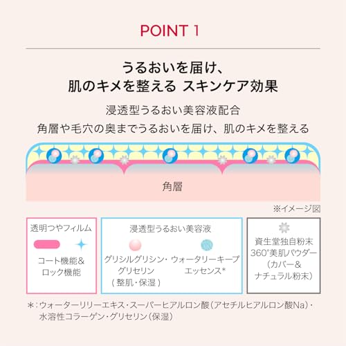 Maquillage Dramatic Essence Cushion Glow 2 (Refill) 13g SPF50+ PA++++ Foundation Liquid Type Fragrance-free Pore Coverage Long-lasting Makeup.