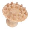 Mushroom Shaped Massager Wooden Muscle Pain Relief Neck Waist Acupoint Therapy Massager for Men