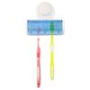 Creative Home Dust-proof Suction Cup 5 Toothbrush Holder Wall Mounted Stand
