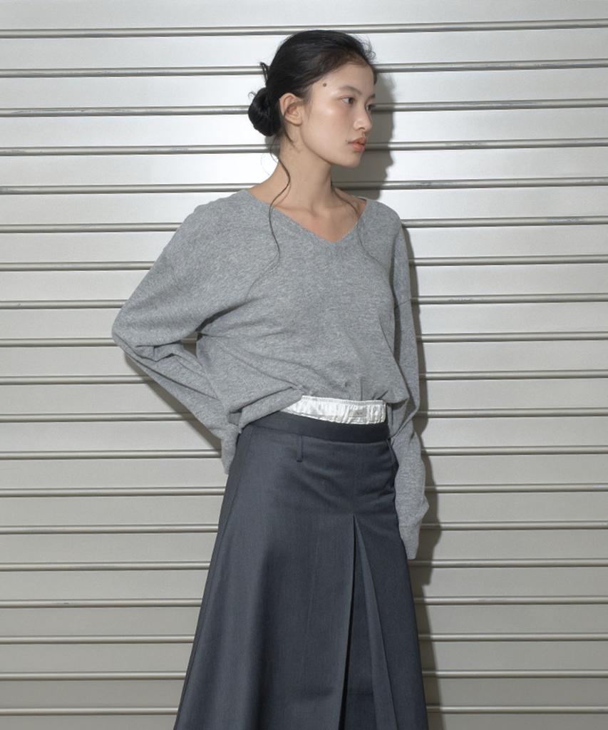 Deoenel Single Deep V Knit - [4 Colors]