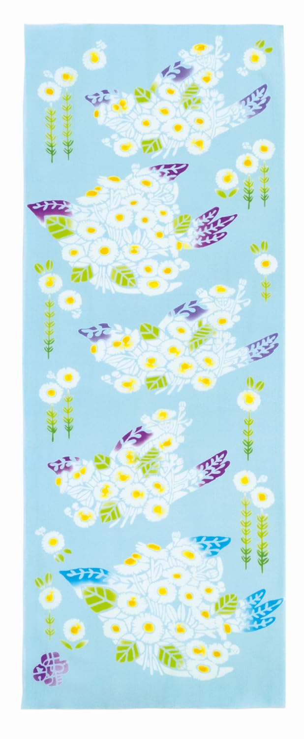 

Ткань Тэнугуи с принтом «Степной суслик» от Misuzu Blue Sky by Wabunka Uta, [KM-TE-005]