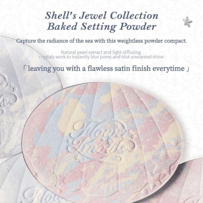Flower Knows - Shell's Jewel Baked Powder - 2 Colors