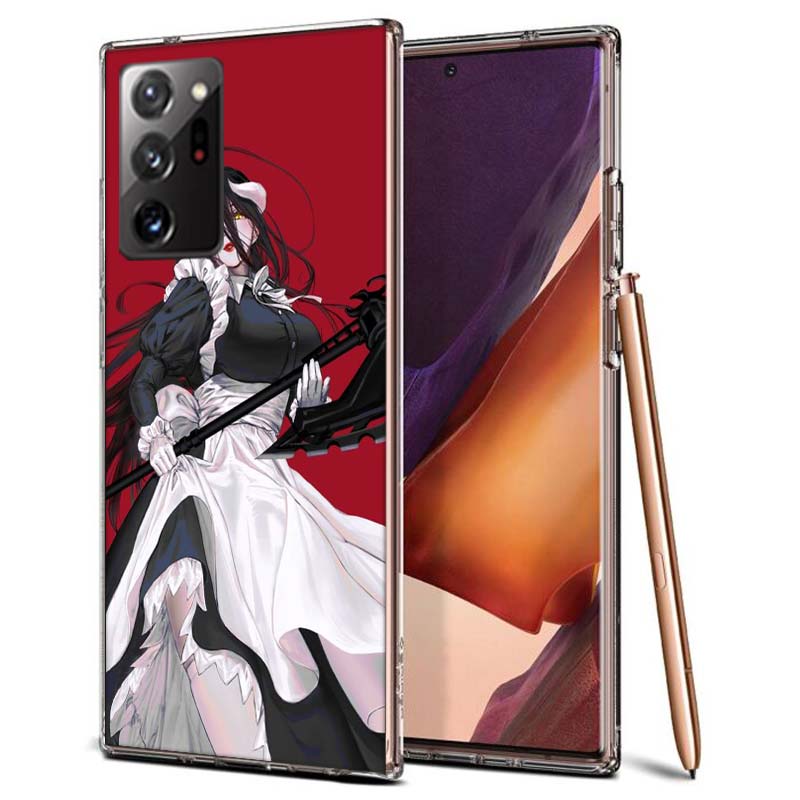 Albedo Overlord Phone Case for Samsung A55 A35 A25 A15 A07 A05S A16 A17 A26 A36 A37 A56 A57 Galaxy Note 20 10 A50S A71 A51 A31 A
