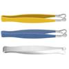 1Pcs Nose Hair Trimming Tweezers Stainless Steel Eyebrow Nose Hair Cut Manicure Facial Trimming Makeup Scissors Trimmer