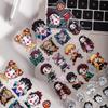 Sky Demon Slayer Fall Festival 3D Embossed Large Four-Person Anime Sticker for Phone DIY