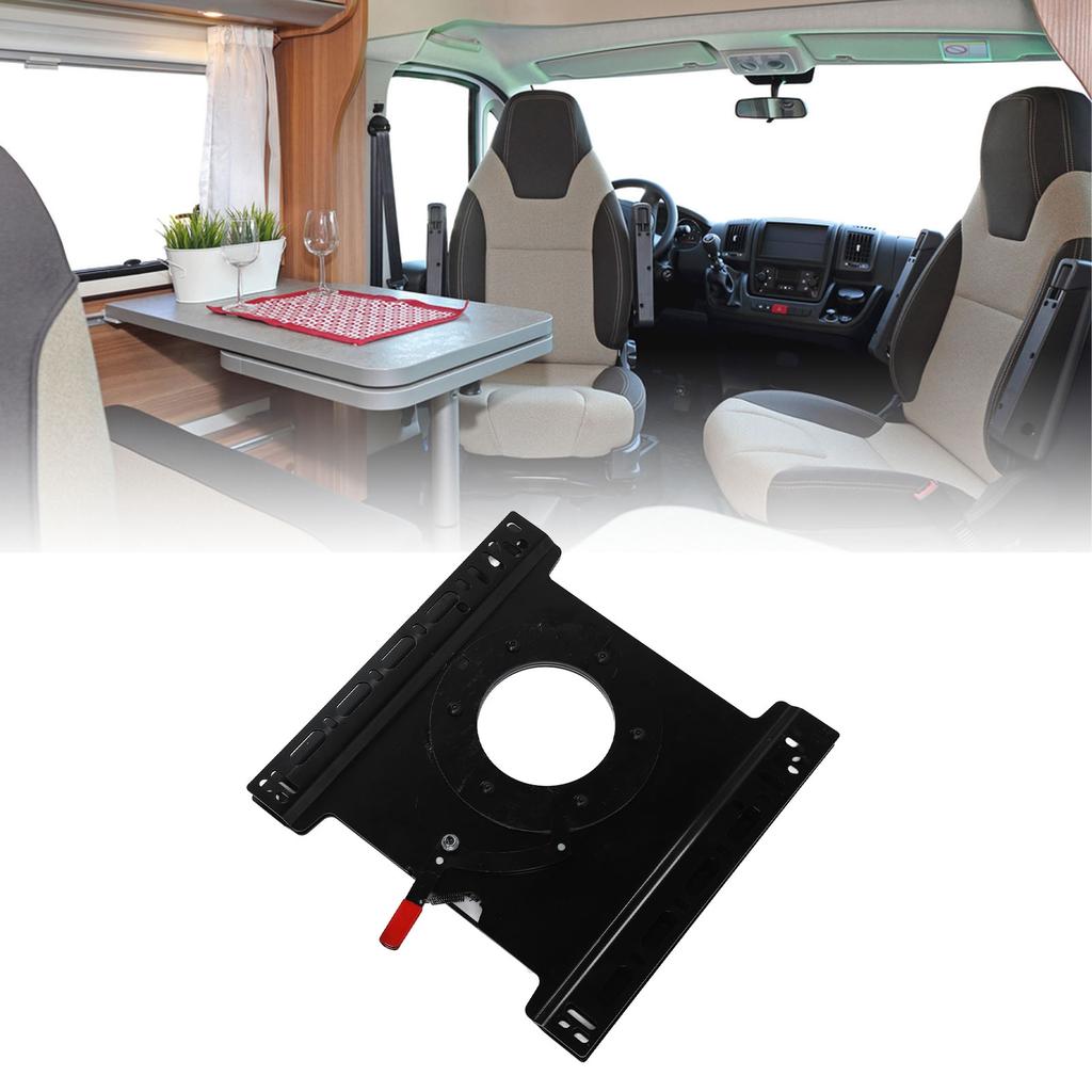Seat Base, Driver Side Seat Base 360 Degree Rotation Hardness Seat Rotating Base for 150 250 350