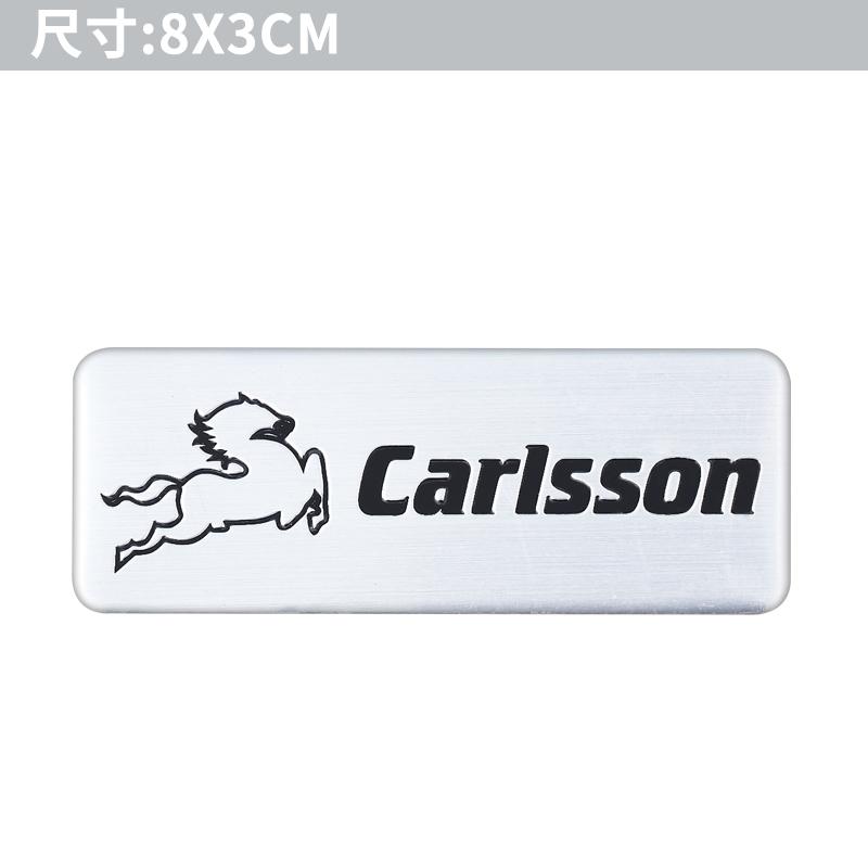 GLC GLB 1Pcs Car Styling Aluminum Alloy Badge Sticker For Mercedes Benz AMG W206 W204 W205 W212 W213 W221 W222 W223 W251 W464 W