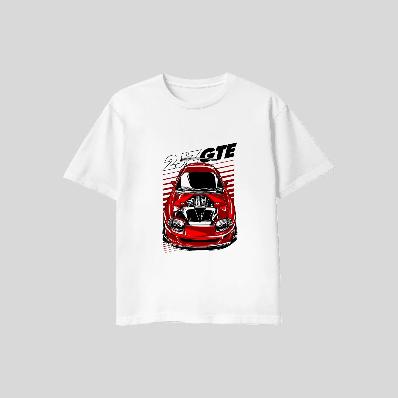 Men s and Women s T-shirts Toyota Supra 2JZGTE Engine L