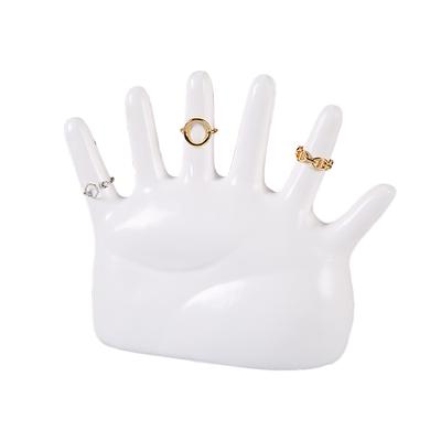 Ring Handhalter Rundum-Display Lichtbeständig Exquisiter Hand-Schmuck-Präsentationsständer für