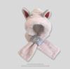 Women's Cute Fluffy Hat with Scarf and Ear Protection for Autumn/Winter
