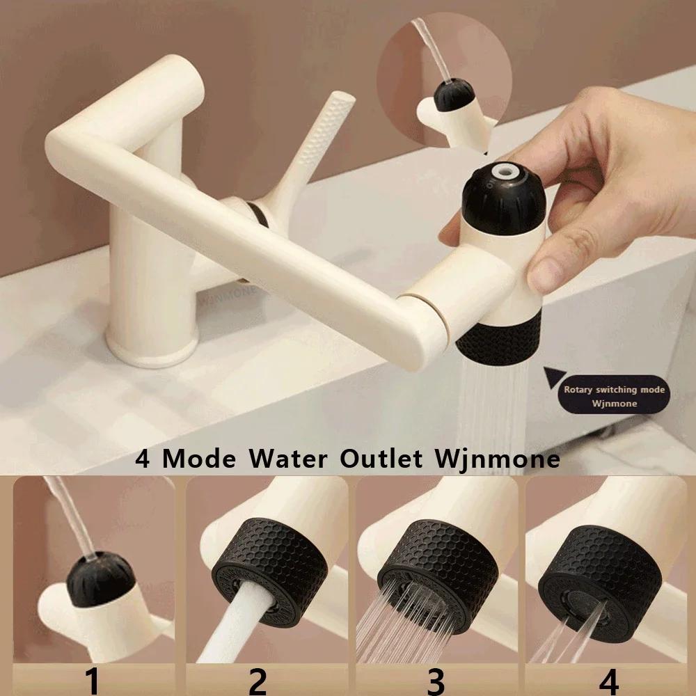 Modern Faucet Bathroom Multi-functional Household Universal Rotation Shower Faucet Washbasin Cold Tap Bathroom Accessories