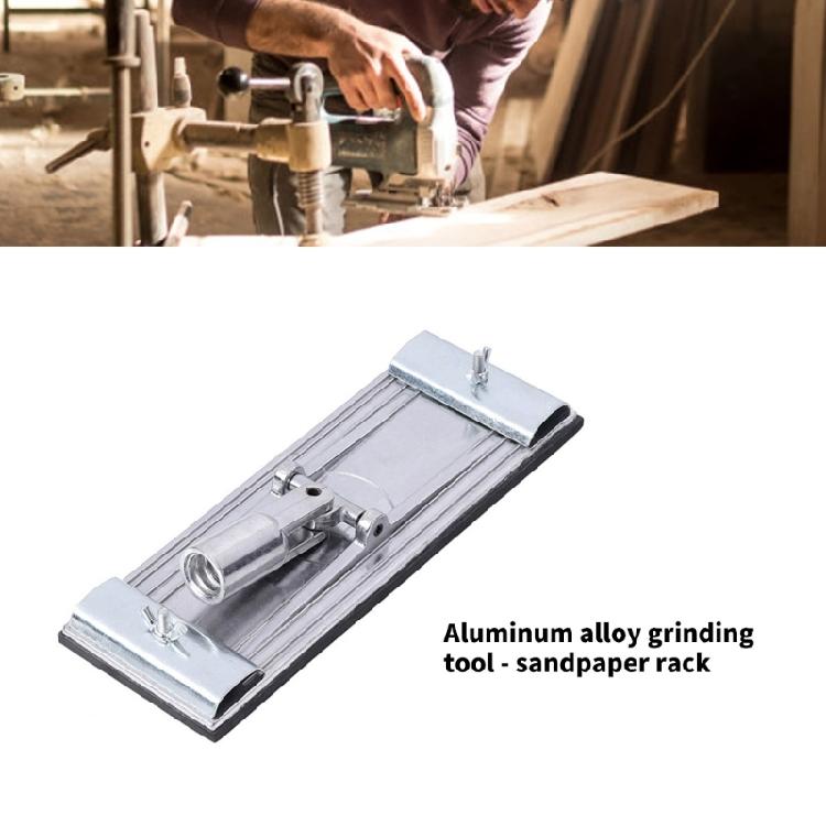 Universal Sanding Holder Poles Sander Head With AntiSlip Mechanism Optimized For Smooth Surfaces Finishing Application