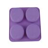 Vier Seifenform Schmetterling Niedliche Blume DIY Handgemachte Seife Silikonform