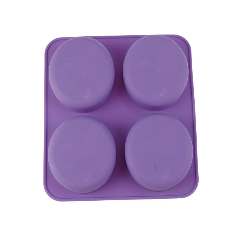 Vier Seifenform Schmetterling Niedliche Blume DIY Handgemachte Seife Silikonform